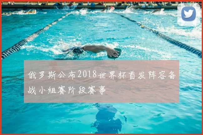 俄罗斯公布2018世界杯首发阵容备战小组赛阶段赛事